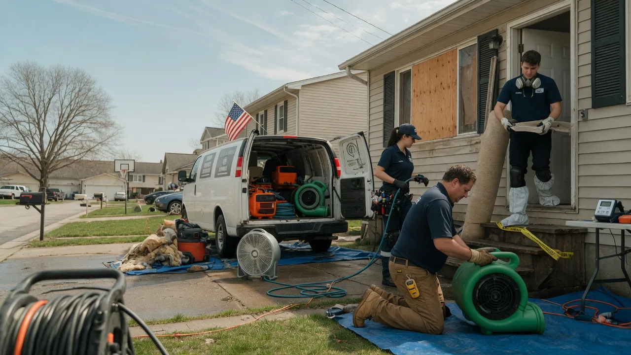 Water Damage Restoration in Charmco, WV near me